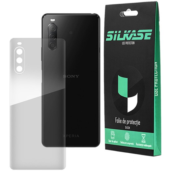Folie spate SILKASE pentru Sony Xperia 1 III, protectie spate, silicon regenerabil (SILKASE, Xperia 1 III) by www.silkase.ro Folie spate SILKASE pentru Sony Xperia 1 III, protectie spate, silicon regenerabil (Xperia 1 III, F2055) by www.silkase.ro