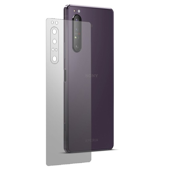 Folie spate mata SILKASE pentru Sony Xperia 1 II, protectie spate, silicon regenerabil (SILKASE, Xperia 1 II) by www.silkase.ro Folie spate mata SILKASE pentru Sony Xperia 1 II, protectie spate, silicon regenerabil (Xperia 1 II, F2550) by www.silkase.ro