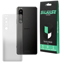 Folie spate mata SILKASE pentru Sony Xperia 1 III, protectie spate, silicon regenerabil
