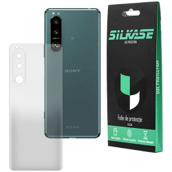 Folie spate mata SILKASE pentru Sony Xperia 5 III, protectie spate, silicon regenerabil