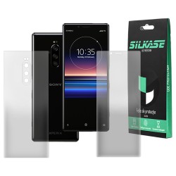 Set 2 folii mate SILKASE pentru Sony Xperia 1, protectie telefon, silicon regenerabil