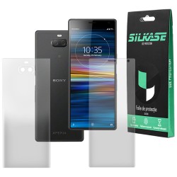 Set 2 folii mate SILKASE pentru Sony Xperia 10 Plus, protectie telefon, silicon regenerabil