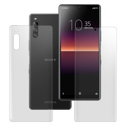 Set 2 folii mate SILKASE pentru Sony Xperia L4, protectie telefon, silicon regenerabil