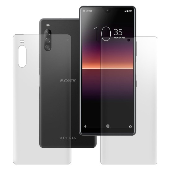 Set 2 folii mate SILKASE pentru Sony Xperia L4, protectie telefon, silicon regenerabil (SILKASE, Xperia L4) by www.silkase.ro Set 2 folii mate SILKASE pentru Sony Xperia L4, protectie telefon, silicon regenerabil (Xperia L4, F2794) by www.silkase.ro