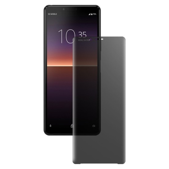 Folie privacy mata SILKASE pentru Sony Xperia 10 II, protectie ecran, silicon regenerabil (SILKASE, Xperia 10 II) by www.silkase.ro Folie privacy mata SILKASE pentru Sony Xperia 10 II, protectie ecran, silicon regenerabil (Xperia 10 II, F3382) by www.silkase.ro