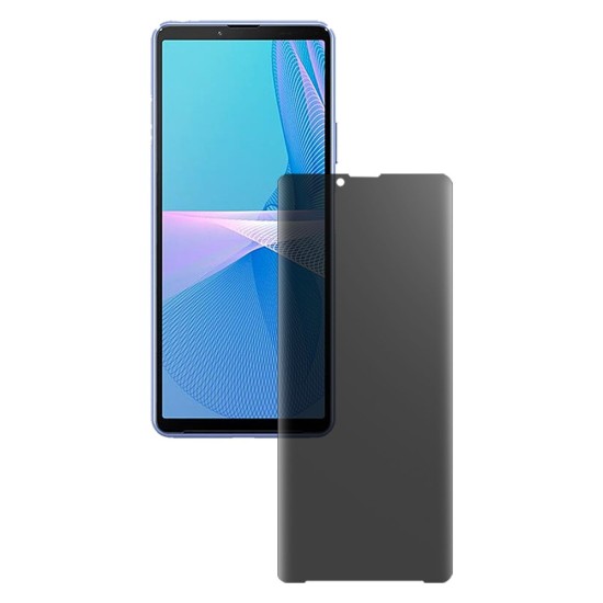Folie privacy mata SILKASE pentru Sony Xperia 10 III, protectie ecran, silicon regenerabil (SILKASE, Xperia 10 III) by www.silkase.ro Folie privacy mata SILKASE pentru Sony Xperia 10 III, protectie ecran, silicon regenerabil (Xperia 10 III, F3383) by www.silkase.ro