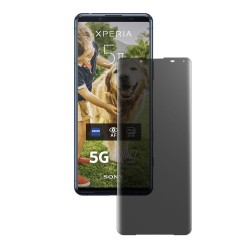 Folie privacy mata SILKASE pentru Sony Xperia 5 II, protectie ecran, silicon regenerabil