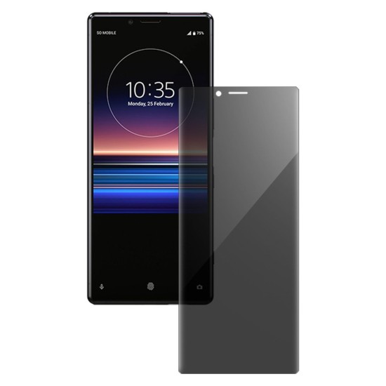 Folie privacy SILKASE pentru Sony Xperia 1, protectie ecran, silicon regenerabil (SILKASE, Xperia 1) by www.silkase.ro Folie privacy SILKASE pentru Sony Xperia 1, protectie ecran, silicon regenerabil (Xperia 1, F3609) by www.silkase.ro