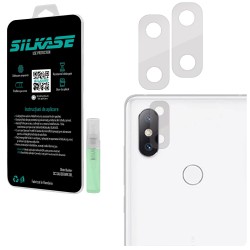 Set folii SILKASE pentru Xiaomi Mi MIX 3, 3 buc, protectie camera silicon, regenerabile, antibacteriene