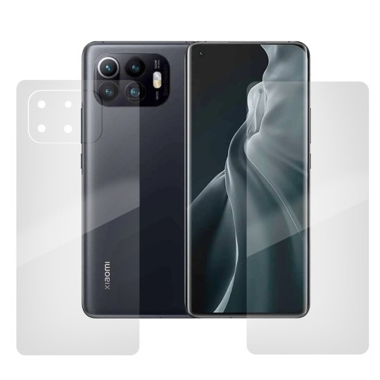 Set Folii compatibile cu Xiaomi Mi 11 Pro, SILKASE, Gel TPU, antibacterian, regenerabila (Mi 11 Pro, F0485) by www.silkase.ro
