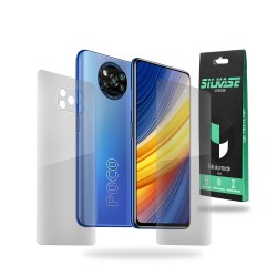 Set folii SILKASE pentru Xiaomi Poco X3 Pro, protectie telefon, silicon regenerabil
