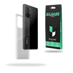 Folie spate SILKASE pentru Xiaomi Poco F3, protectie spate, silicon regenerabil