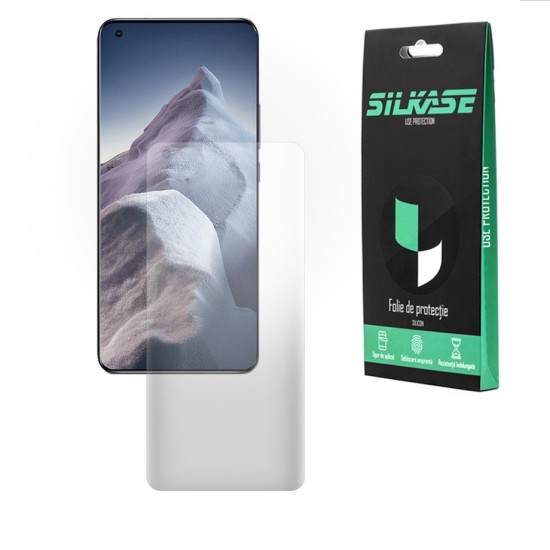 Folie mata SILKASE pentru Xiaomi Mi 11 Ultra, protectie ecran, silicon regenerabil (SILKASE, Folie Silicon Fata Mata) by www.silkase.ro Folie mata SILKASE pentru Xiaomi Mi 11 Ultra, protectie ecran, silicon regenerabil (Mi 11 Ultra, F2087) by www.silkase.ro