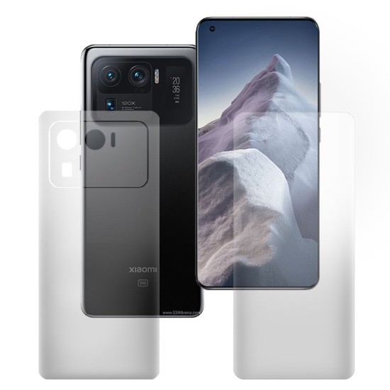 Set 2 folii mate SILKASE compatibile cu Xiaomi Mi 11 Ultra, protectie telefon, silicon regenerabil, Transparent (SILKASE, Set Folii Mate) by www.silkase.ro Set 2 folii mate SILKASE compatibile cu Xiaomi Mi 11 Ultra, protectie telefon, silicon regenerabil, Transparent (Mi 11 Ultra, F2089) by www.silkase.ro