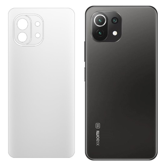 Folie spate mata SILKASE pentru Xiaomi Mi 11 Lite, protectie spate, silicon regenerabil (Mi 11 Lite, F2405) by www.silkase.ro