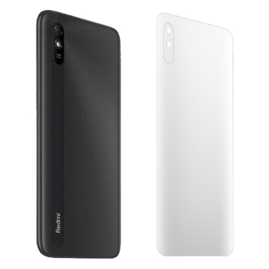 Folie spate mata SILKASE pentru Xiaomi Redmi 9AT, protectie spate, silicon regenerabil (Redmi 9AT, F2421) by www.silkase.ro