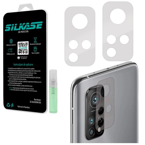 Set folii SILKASE pentru Xiaomi Mi 10T, 3 buc, protectie camera silicon, regenerabile, antibacteriene (SILKASE, Set Folii Camere silicon) by www.silkase.ro Set folii SILKASE pentru Xiaomi Mi 10T, 3 buc, protectie camera silicon, regenerabile, antibacteriene (Mi 10T 5G, C0050) by www.silkase.ro