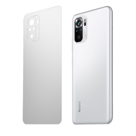 Folie spate mata SILKASE pentru Xiaomi Redmi Note 10S, protectie spate, silicon regenerabil (Redmi Note 10S, F2432) by www.silkase.ro