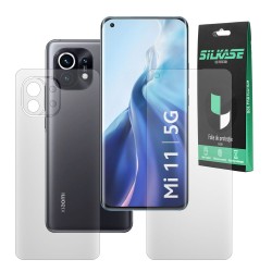 Set 2 folii mate SILKASE pentru Xiaomi Mi 11, protectie telefon, silicon regenerabil Set 2 folii mate SILKASE pentru Xiaomi Mi 11, protectie telefon, silicon regenerabil
