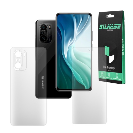Set 2 folii mate SILKASE pentru Xiaomi Mi 11i, protectie telefon, silicon regenerabil (SILKASE, Set Folii Mate) by www.silkase.ro Set 2 folii mate SILKASE pentru Xiaomi Mi 11i, protectie telefon, silicon regenerabil (Mi 11i, F2642) by www.silkase.ro