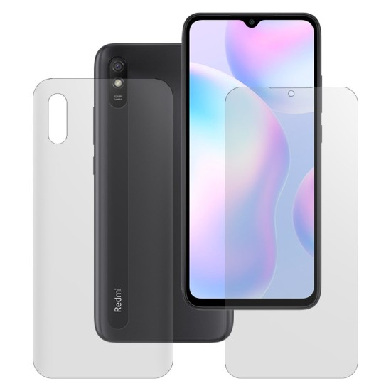Set 2 folii mate SILKASE pentru Xiaomi Redmi 9A, protectie telefon, silicon regenerabil (SILKASE, Set Folii Mate) by www.silkase.ro Set 2 folii mate SILKASE pentru Xiaomi Redmi 9A, protectie telefon, silicon regenerabil (Redmi 9A, F2654) by www.silkase.ro