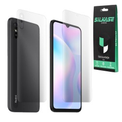Set 2 folii mate SILKASE pentru Xiaomi Redmi 9AT, protectie telefon, silicon regenerabil