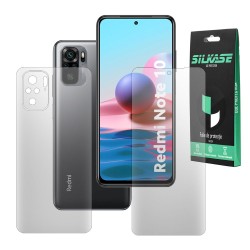 Set 2 folii mate SILKASE pentru Xiaomi Redmi Note 10, protectie telefon, silicon regenerabil Set 2 folii mate SILKASE pentru Xiaomi Redmi Note 10, protectie telefon, silicon regenerabil