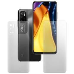Set 2 folii mate SILKASE pentru Xiaomi Poco M3 Pro 5G , protectie telefon, silicon regenerabil
