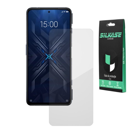 Folie SILKASE pentru Xiaomi Black Shark 4, protectie ecran, silicon regenerabil (SILKASE, Folie Silicon Fata Lucioasa) by www.silkase.ro Folie SILKASE pentru Xiaomi Black Shark 4, protectie ecran, silicon regenerabil (Black Shark 4, F2806) by www.silkase.ro