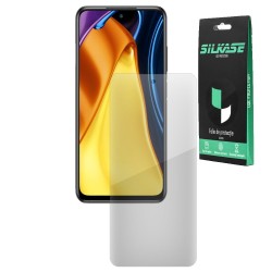 Folie SILKASE pentru Xiaomi Poco M3 Pro 5G, protectie ecran,silicon regenerabil