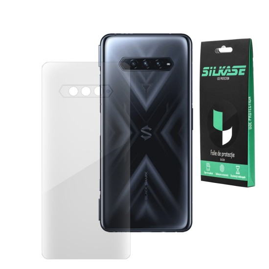 Folie spate SILKASE pentru Xiaomi Black Shark 4, protectie spate, silicon regenerabil (Black Shark 4, F2818) by www.silkase.ro