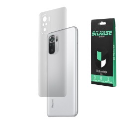 Folie spate SILKASE pentru Xiaomi Redmi Note 10S, protectie spate, silicon regenerabil