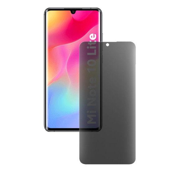 Folie privacy mata SILKASE pentru Xiaomi Mi Note 10 Lite, protectie ecran, silicon regenerabil (SILKASE, Folie Silicon Privacy Mata) by www.silkase.ro Folie privacy mata SILKASE pentru Xiaomi Mi Note 10 Lite, protectie ecran, silicon regenerabil (Mi Note 10 Lite, F3411) by www.silkase.ro