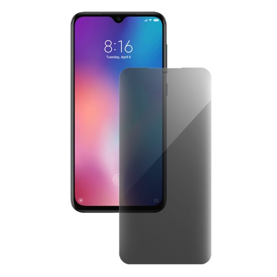 Folie privacy SILKASE pentru Xiaomi Mi 9, protectie ecran, silicon regenerabil (SILKASE, Folie Silicon Privacy) by www.silkase.ro Folie privacy SILKASE pentru Xiaomi Mi 9, protectie ecran, silicon regenerabil (Mi 9, F3630) by www.silkase.ro