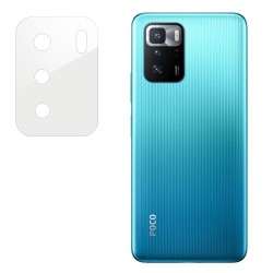 Set folii SILKASE pentru Xiaomi Poco X3 GT , 3 buc, protectie camera silicon, regenerabile, antibacteriene