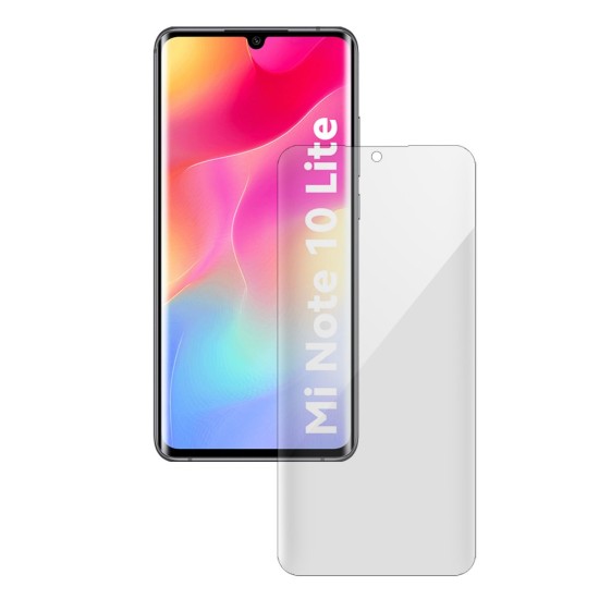 Folie silicon pentru Xiaomi Mi Note 10 Lite, SILKASE, Gel TPU, antibacterian, regenerabila (SILKASE, Folie Silicon Fata Lucioasa) by www.silkase.ro Folie silicon pentru Xiaomi Mi Note 10 Lite, SILKASE, Gel TPU, antibacterian, regenerabila (Mi Note 10 Lite, F0094) by www.silkase.ro
