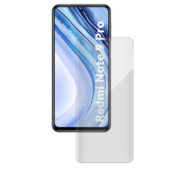 Folie silicon pentru Xiaomi Redmi Note 9 Pro, SILKASE, Gel TPU, antibacterian, regenerabila (SILKASE, Folie Silicon Fata Lucioasa) by www.silkase.ro Folie silicon pentru Xiaomi Redmi Note 9 Pro, SILKASE, Gel TPU, antibacterian, regenerabila (Redmi Note 9 Pro, F0097) by www.silkase.ro