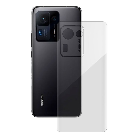 Folie spate SILKASE pentru Xiaomi Mix 4, protectie spate, silicon regenerabil (Mix 4, F4056) by www.silkase.ro