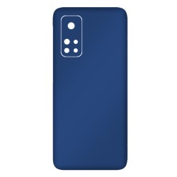 Folie Skin SILKASE pentru Xiaomi Mi 10T, albastru inchis mat, protectie spate telefon Folie Skin SILKASE pentru Xiaomi Mi 10T, albastru inchis mat, protectie spate telefon