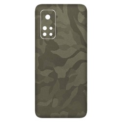 Folie Skin SILKASE pentru Xiaomi Mi 10T, camo verde, protectie spate telefon Folie Skin SILKASE pentru Xiaomi Mi 10T, camo verde, protectie spate telefon