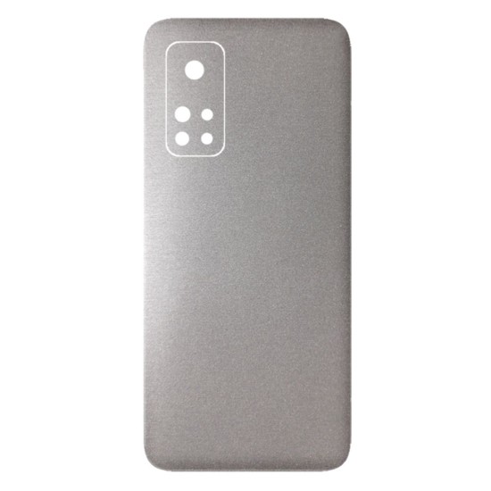 Folie Skin SILKASE pentru Xiaomi Mi 10T, gri deschis, protectie spate telefon (SILKASE, Folie Spate Skin) by www.silkase.ro Folie Skin SILKASE pentru Xiaomi Mi 10T, gri deschis, protectie spate telefon (Mi 10T 5G, S0090) by www.silkase.ro