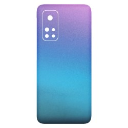 Folie Skin SILKASE pentru Xiaomi Mi 10T, magenta cameleon, protectie spate telefon