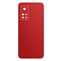 Folie Skin SILKASE pentru Xiaomi Mi 10T, rosu, protectie spate telefon Folie Skin SILKASE pentru Xiaomi Mi 10T, rosu, protectie spate telefon