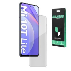 Folie silicon pentru Xiaomi Mi 10 Lite, SILKASE, Gel TPU, antibacterian, regenerabila