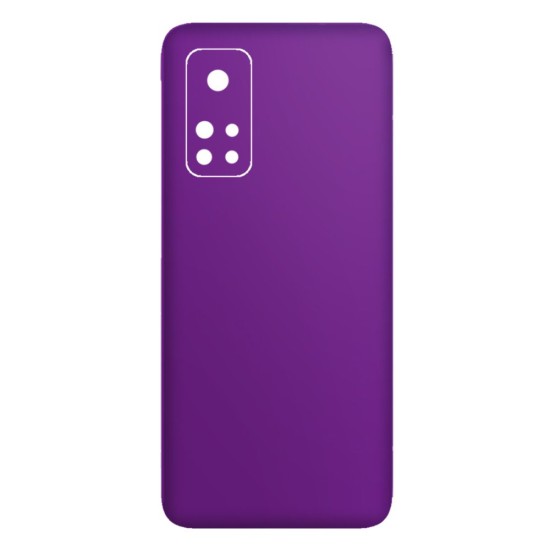 Folie Skin SILKASE pentru Xiaomi Mi 10T, violet mat, protectie spate telefon (SILKASE, Folie Spate Skin) by www.silkase.ro Folie Skin SILKASE pentru Xiaomi Mi 10T, violet mat, protectie spate telefon (Mi 10T 5G, S0106) by www.silkase.ro