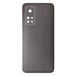 Folie Skin SILKASE pentru Xiaomi Mi 10T Pro, gri brushed, protectie spate telefon Folie Skin SILKASE pentru Xiaomi Mi 10T Pro, gri brushed, protectie spate telefon