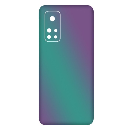 Folie Skin SILKASE pentru Xiaomi Mi 10T Pro, magenta cameleon, protectie spate telefon (Mi 10T Pro 5G, S0118) by www.silkase.ro
