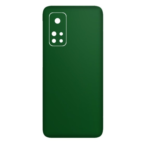 Folie Skin SILKASE pentru Xiaomi Mi 10T Pro, verde inchis mat, protectie spate telefon (SILKASE, Folie Spate Skin) by www.silkase.ro Folie Skin SILKASE pentru Xiaomi Mi 10T Pro, verde inchis mat, protectie spate telefon (Mi 10T Pro 5G, S0129) by www.silkase.ro