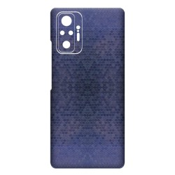 Folie Skin SILKASE pentru Xiaomi Redmi Note 10 Pro, albastru hexa, protectie spate telefon Folie Skin SILKASE pentru Xiaomi Redmi Note 10 Pro, albastru hexa, protectie spate telefon