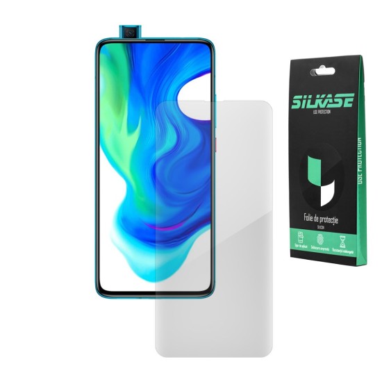 Folie silicon pentru Xiaomi Poco F2 Pro, SILKASE, Gel TPU, antibacterian, regenerabila (SILKASE, Folie Silicon Fata Lucioasa) by www.silkase.ro Folie silicon pentru Xiaomi Poco F2 Pro, SILKASE, Gel TPU, antibacterian, regenerabila (Poco F2 Pro, F0105) by www.silkase.ro